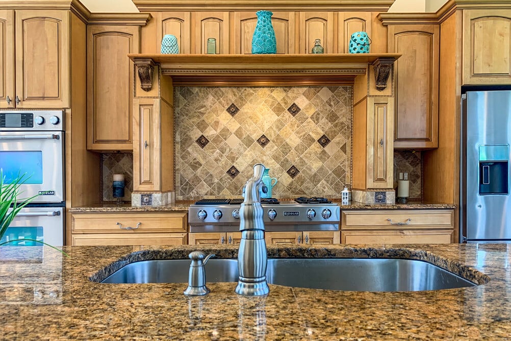 sink and stove