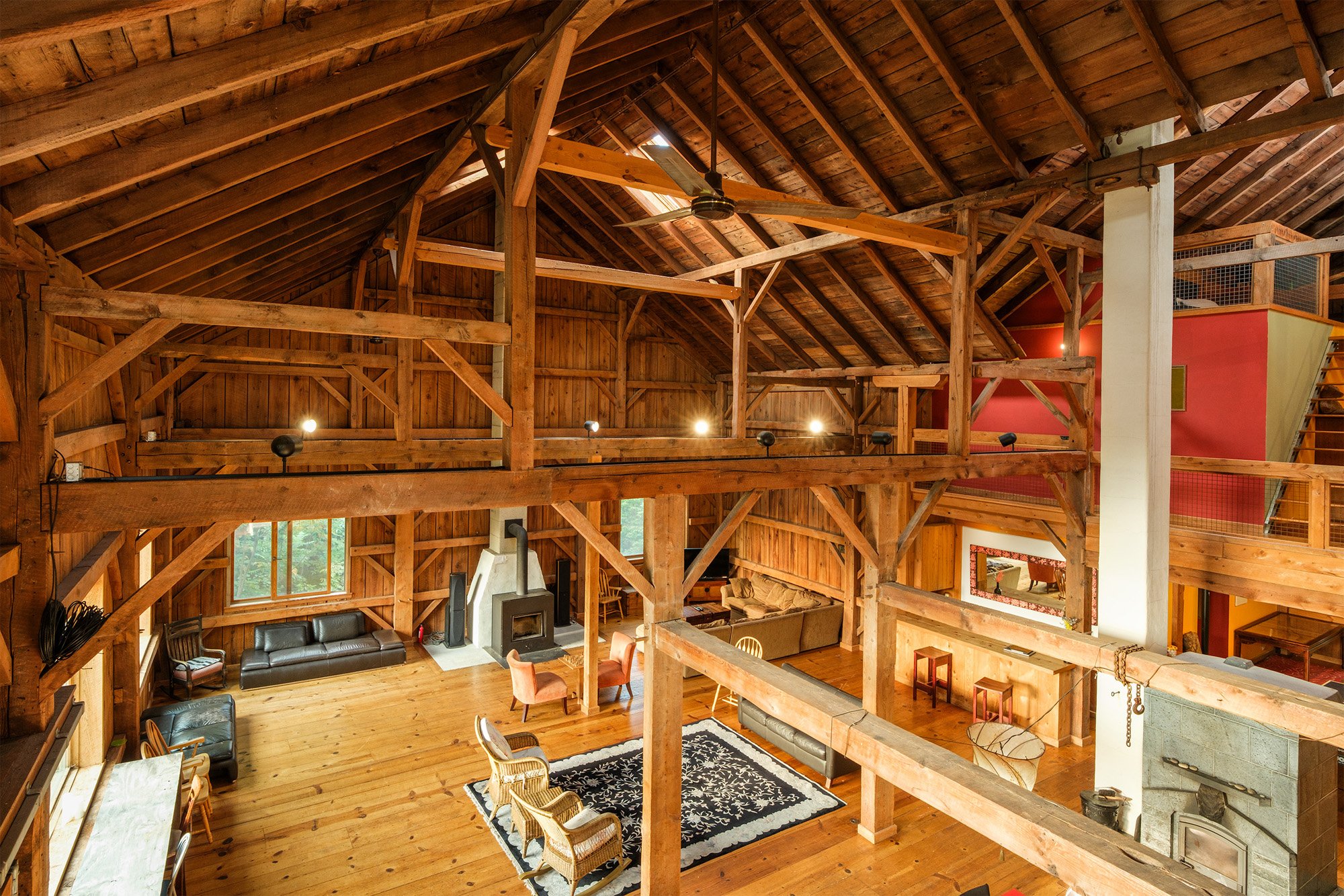 044 -2 Wood Fireplaces- 105 Stewart Rd