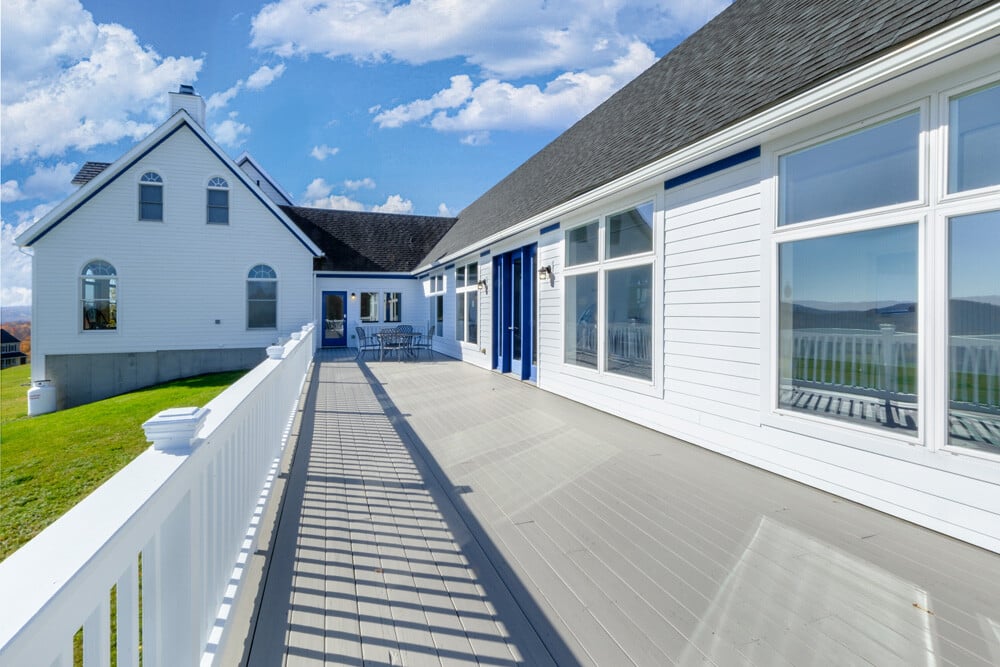 Pool Room Deck w New Trex Decking