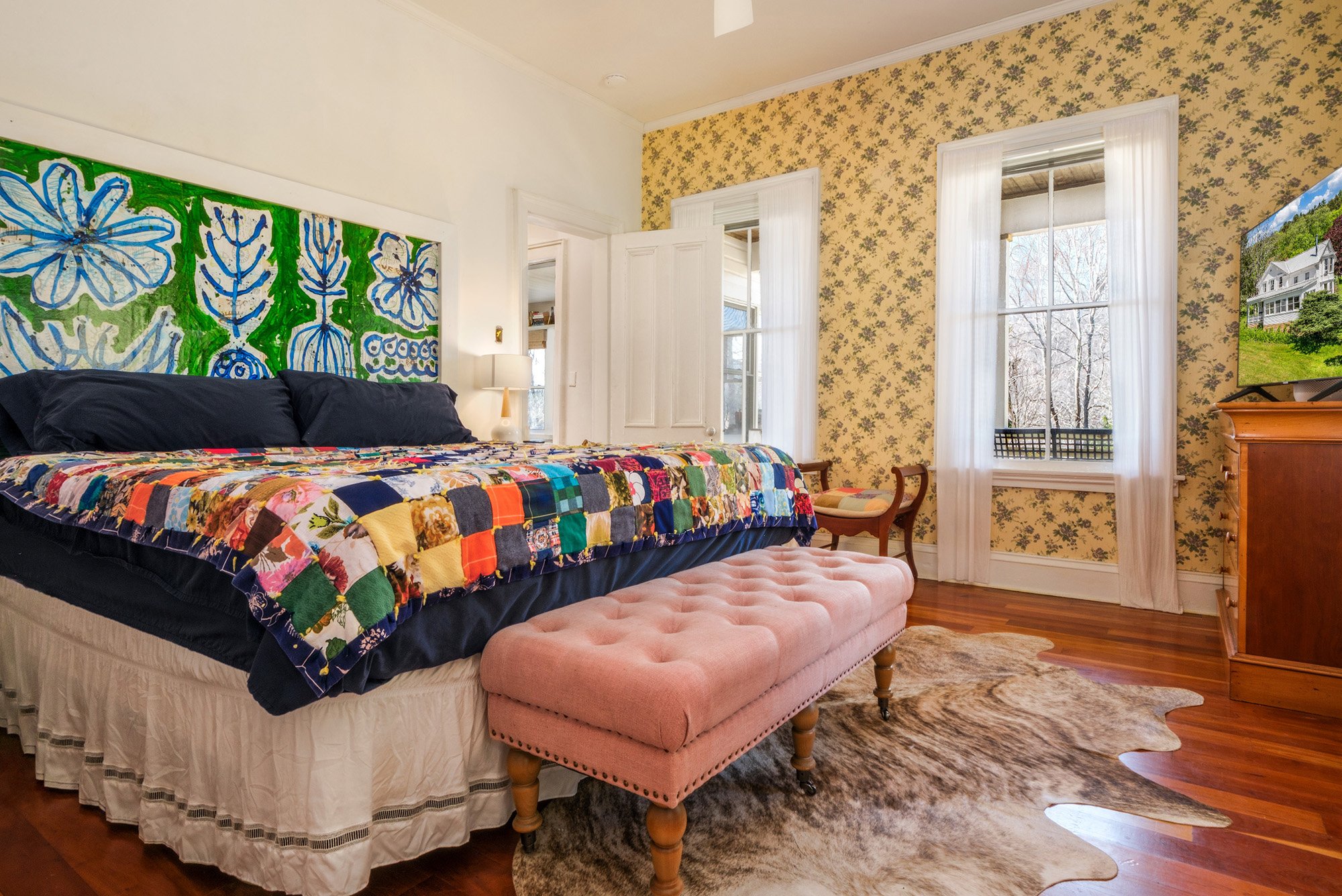 1st Floor Bedroom Main House - 336 County Highway 5, Bovina Center
