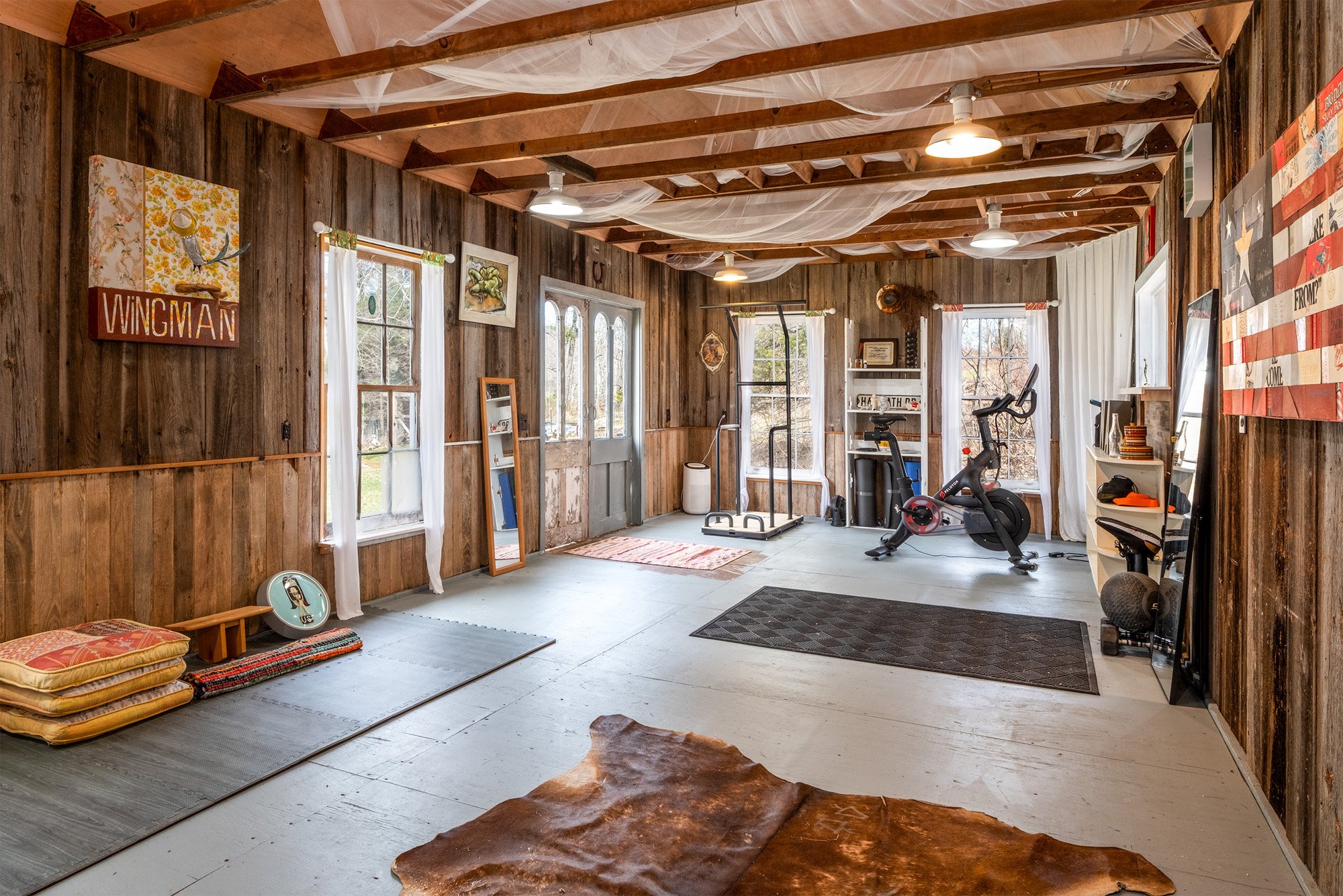 Guest Cottage Workout Room - 336 County Highway 5, Bovina Center