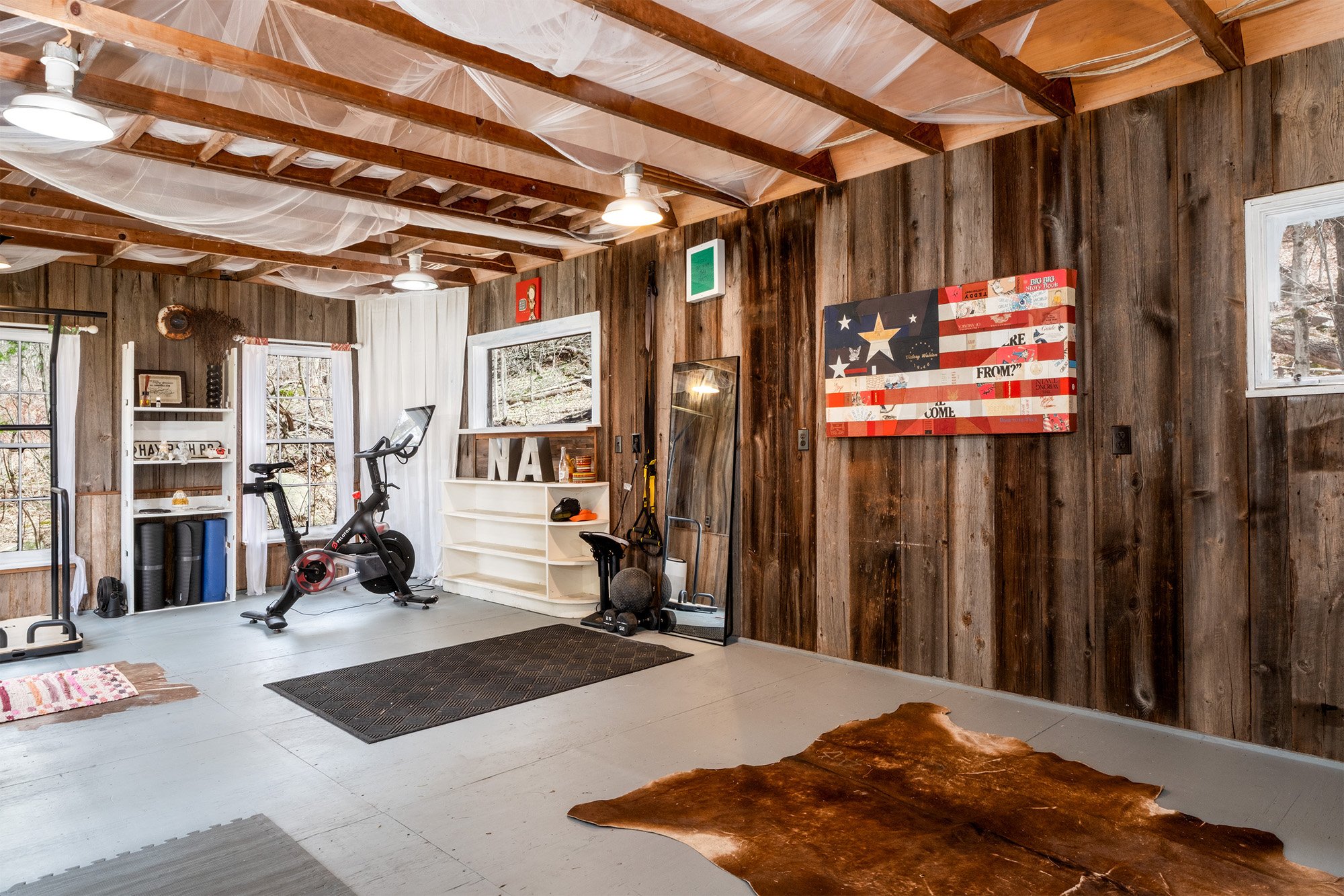 Workout Space in the Guest Cottage - 336 County Highway 5, Bovina Center
