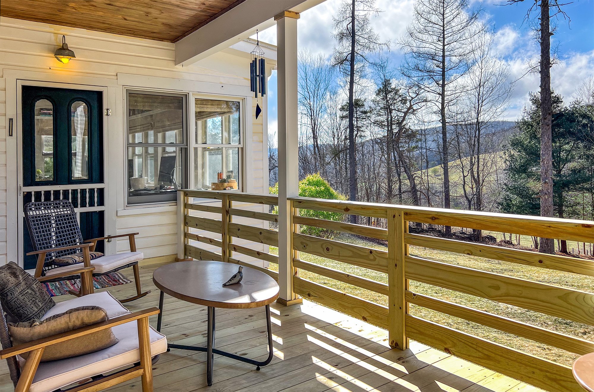 Rocking Chair Porch Main House (new) - 336 County Highway 5, Bovina Center