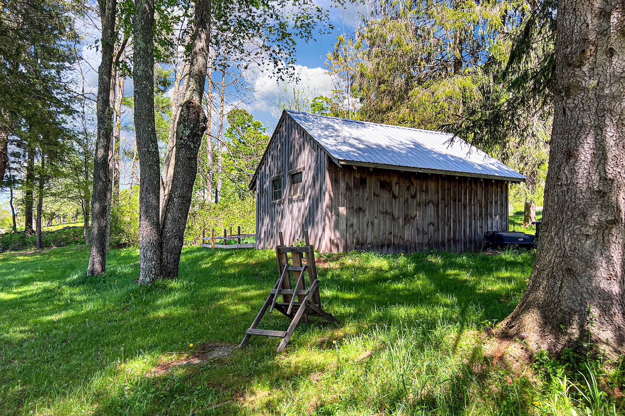 Animal Barn and Paddock - 336 County Highway 5, Bovina Center