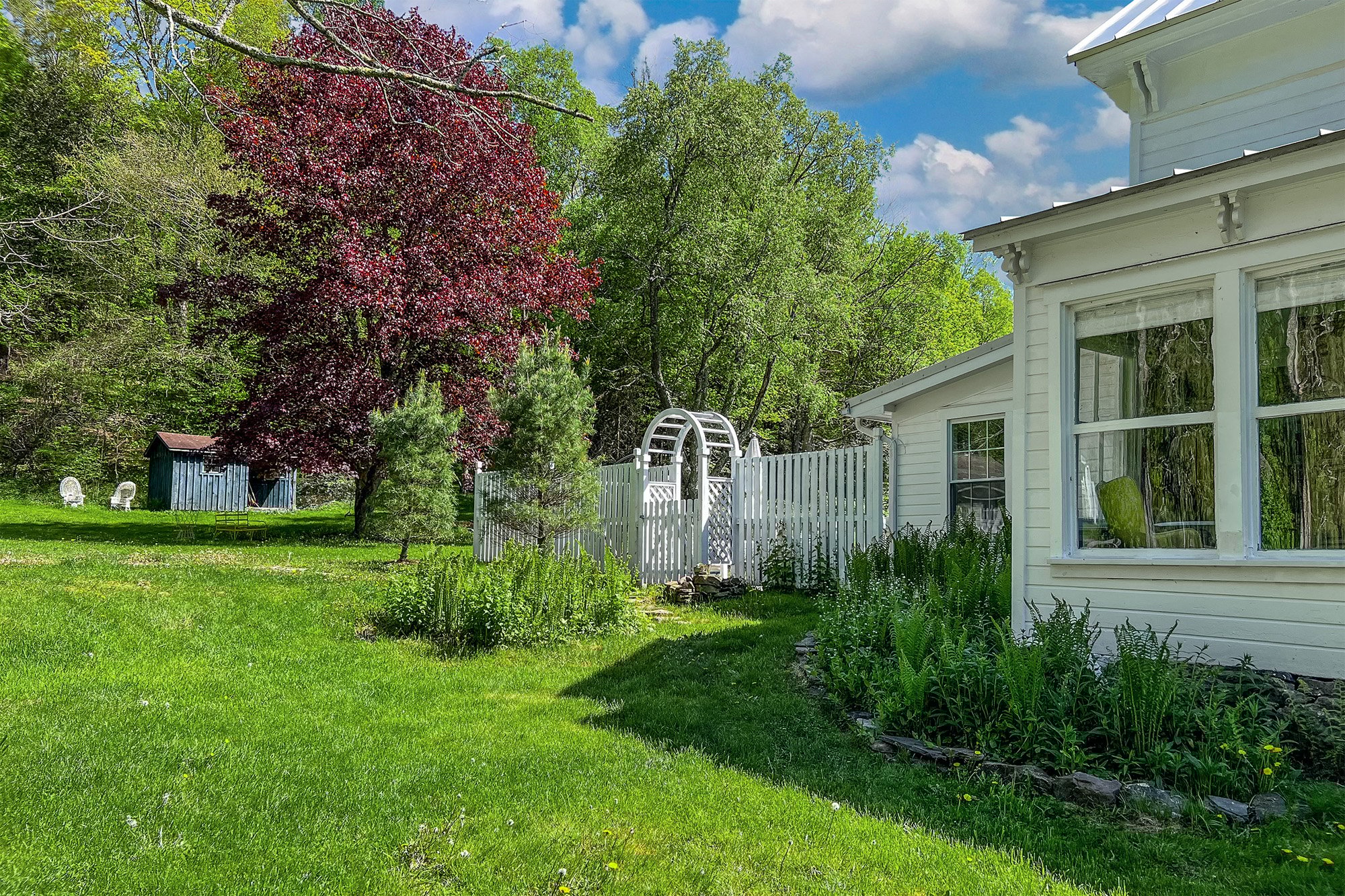 Backyard Patio - 336 County Highway 5, Bovina Center