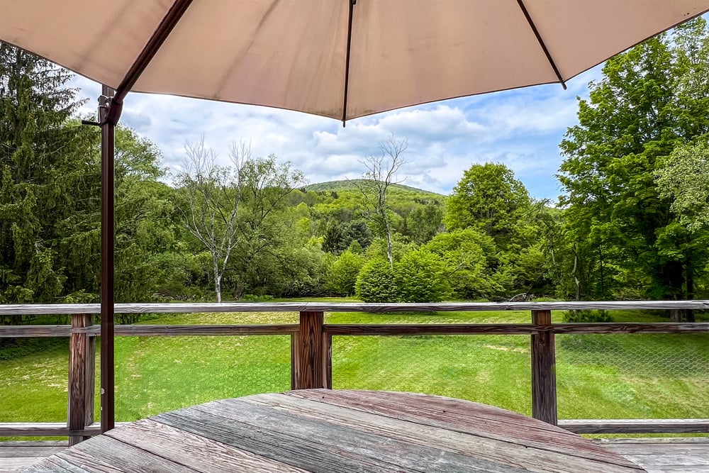 Views from the deck - 4923 County Highway 36