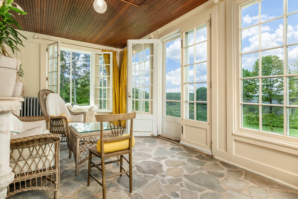011 Ayer House 1st floor sunroom