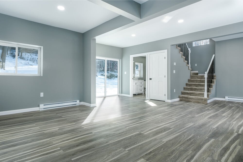 Open Floor plan kitchen / Living Room -- 51 Delaware St, Delhi, NY