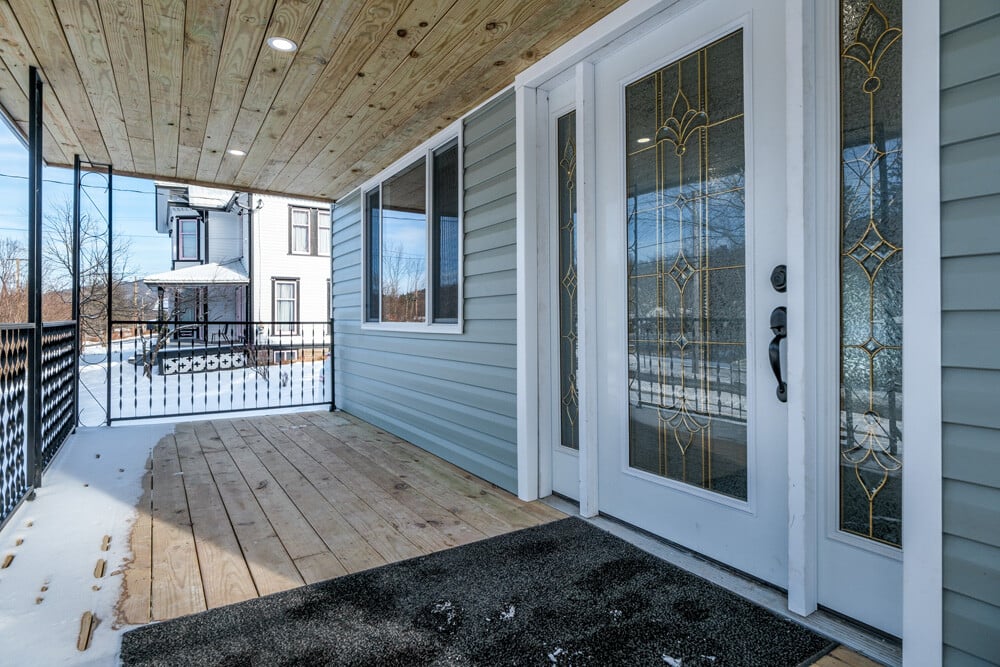 Covered Front Porch -- 51 Delaware St, Delhi, NY