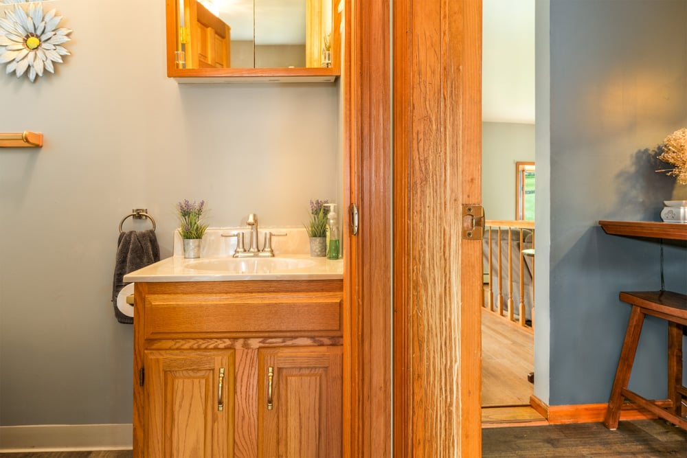 Mudroom/Laundry room half bathroom - 532 Wilbur Hill Rd