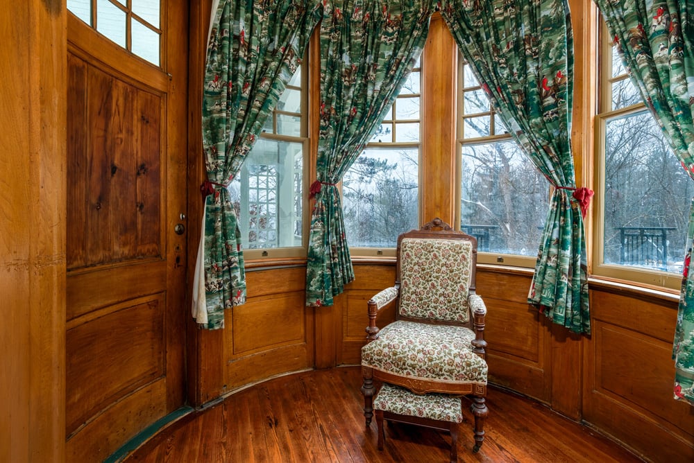 13 Reading room -  turret/office/library - 6 Westridge Rd Cooperstown