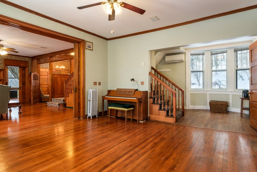 21 Great Room between Parlor and Dining room - 6 Westridge Rd Cooperstown