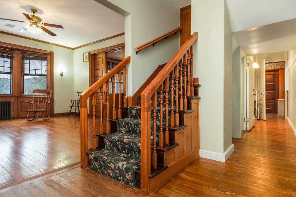 36 Great Room-side Central Stairs - 6 Westridge Rd Cooperstown