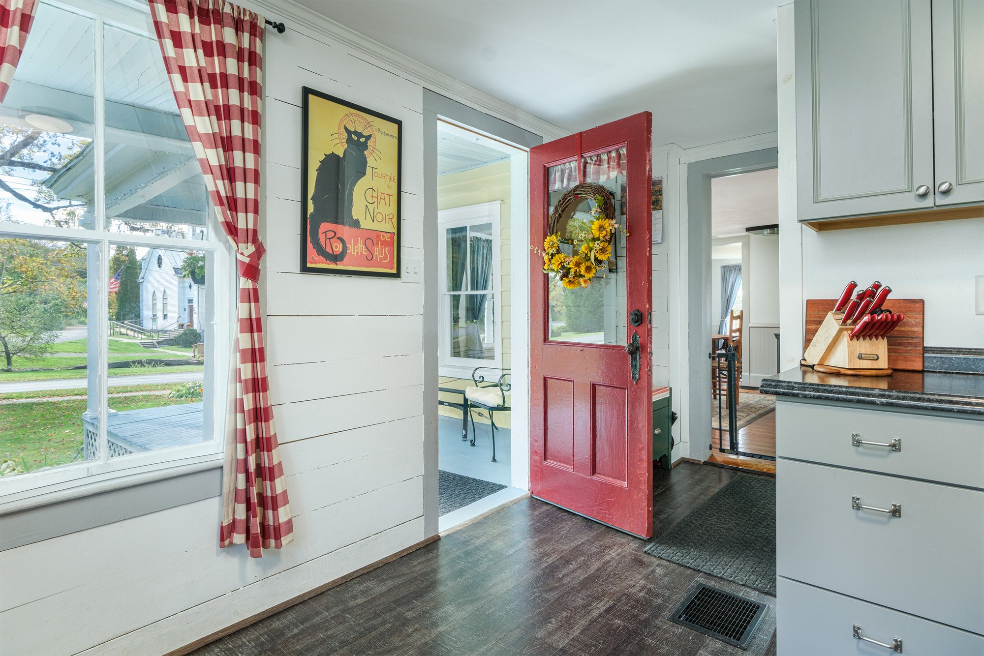  Kitchen Door to Front Breakfast Porch - 70 Case Hill Rd