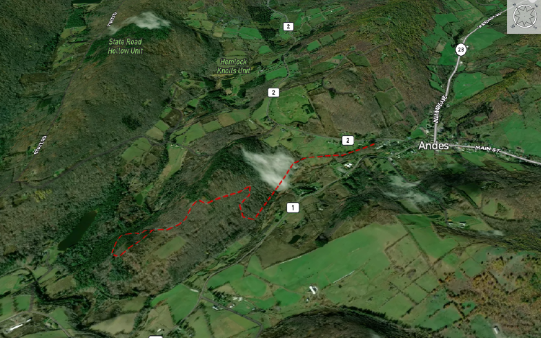 Hiking the Andes Rail Trail